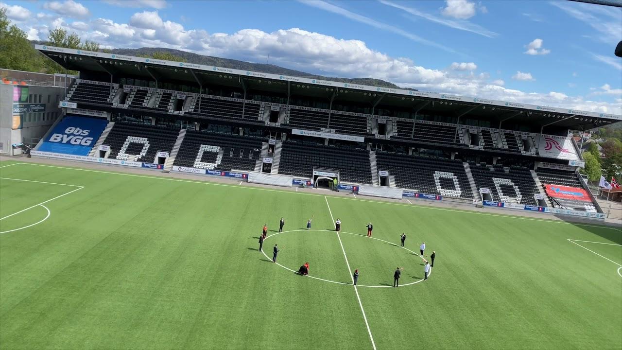 Odd tester Skagerak Arena i treningskamp